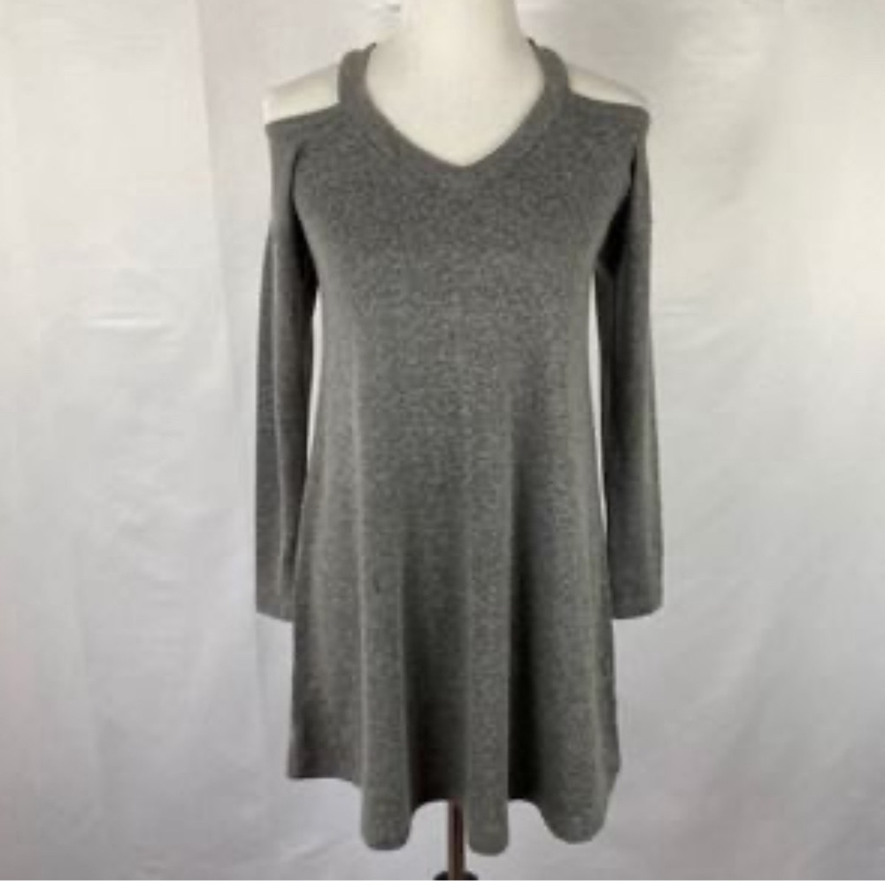 Everly cold shoulder sweater dress